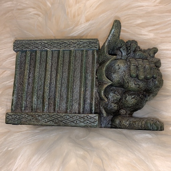 Gargoyle trinket box with pentacle gothic not cc eligible - Picture 3 of 10